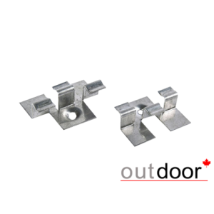 Клипса стальная для террасной доски 40х35х15 мм, шт